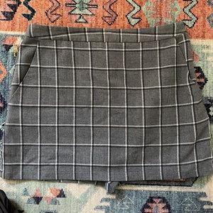 Plaid Skort